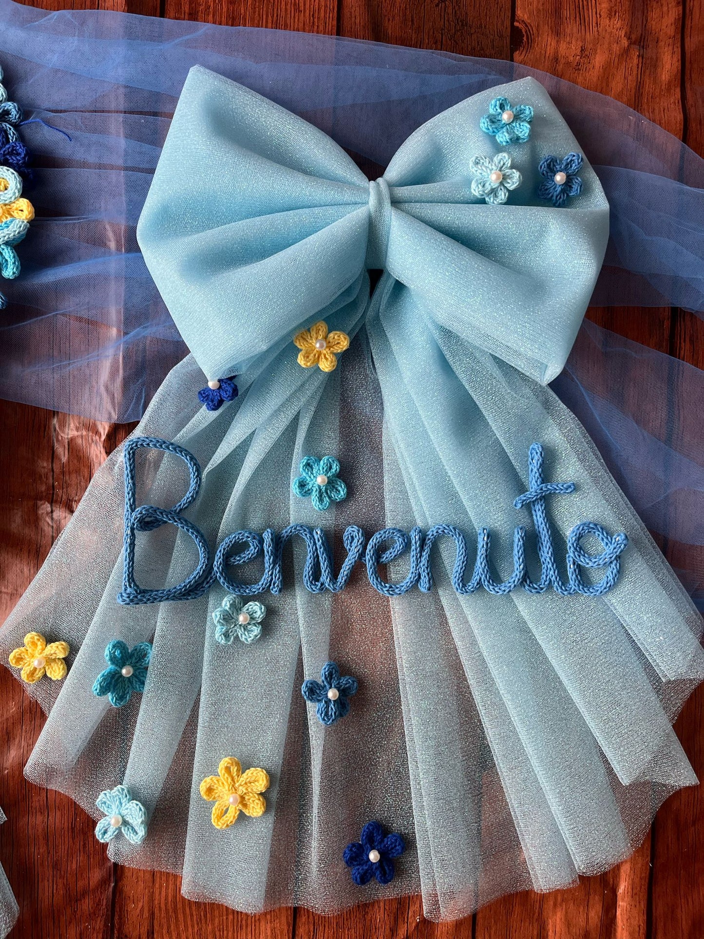 Fiocco Nascita "Benvenuto"